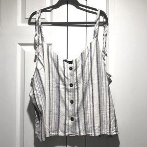 Michel Studio Button Front Tank